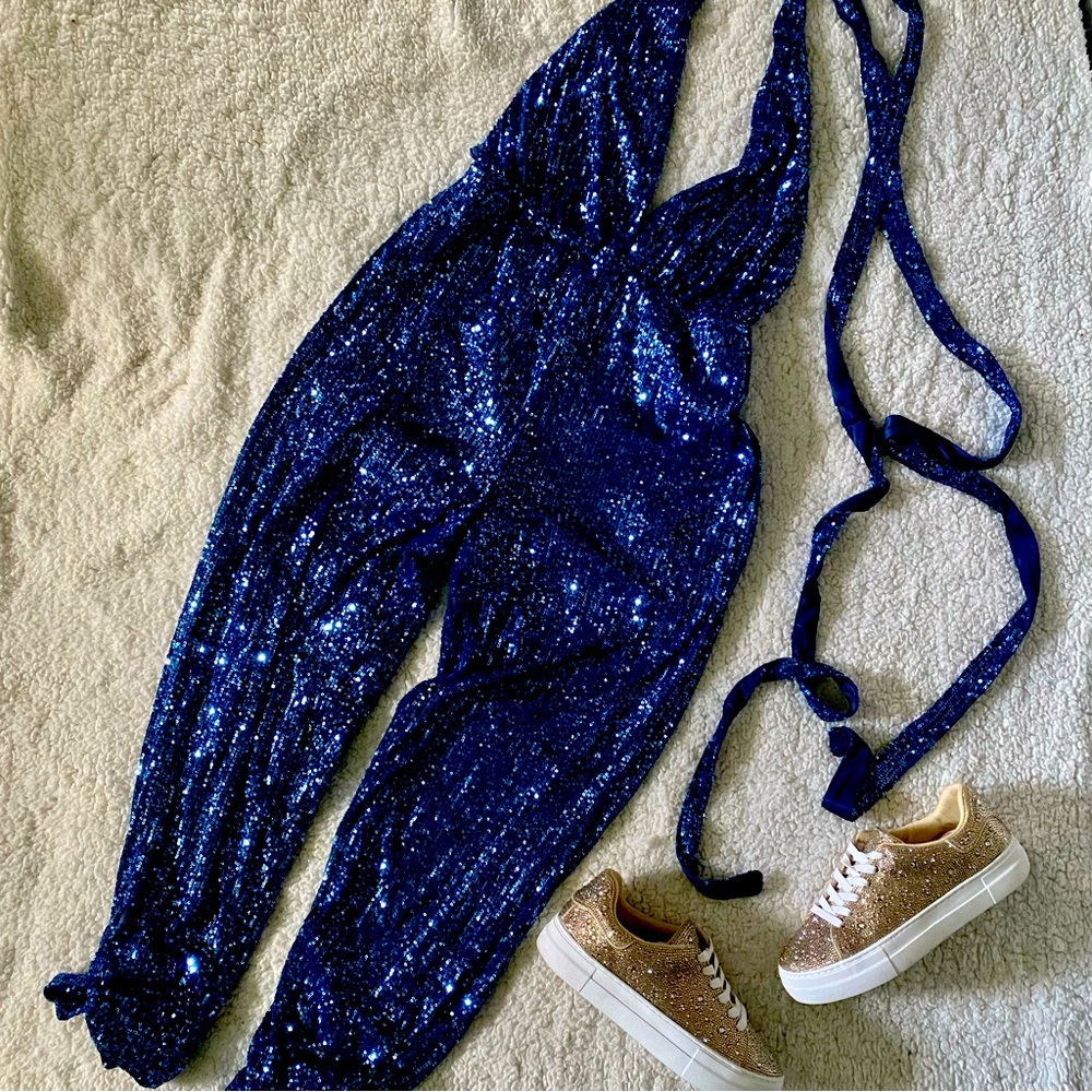 Eras Tour Sequin Jumpsuit 💙